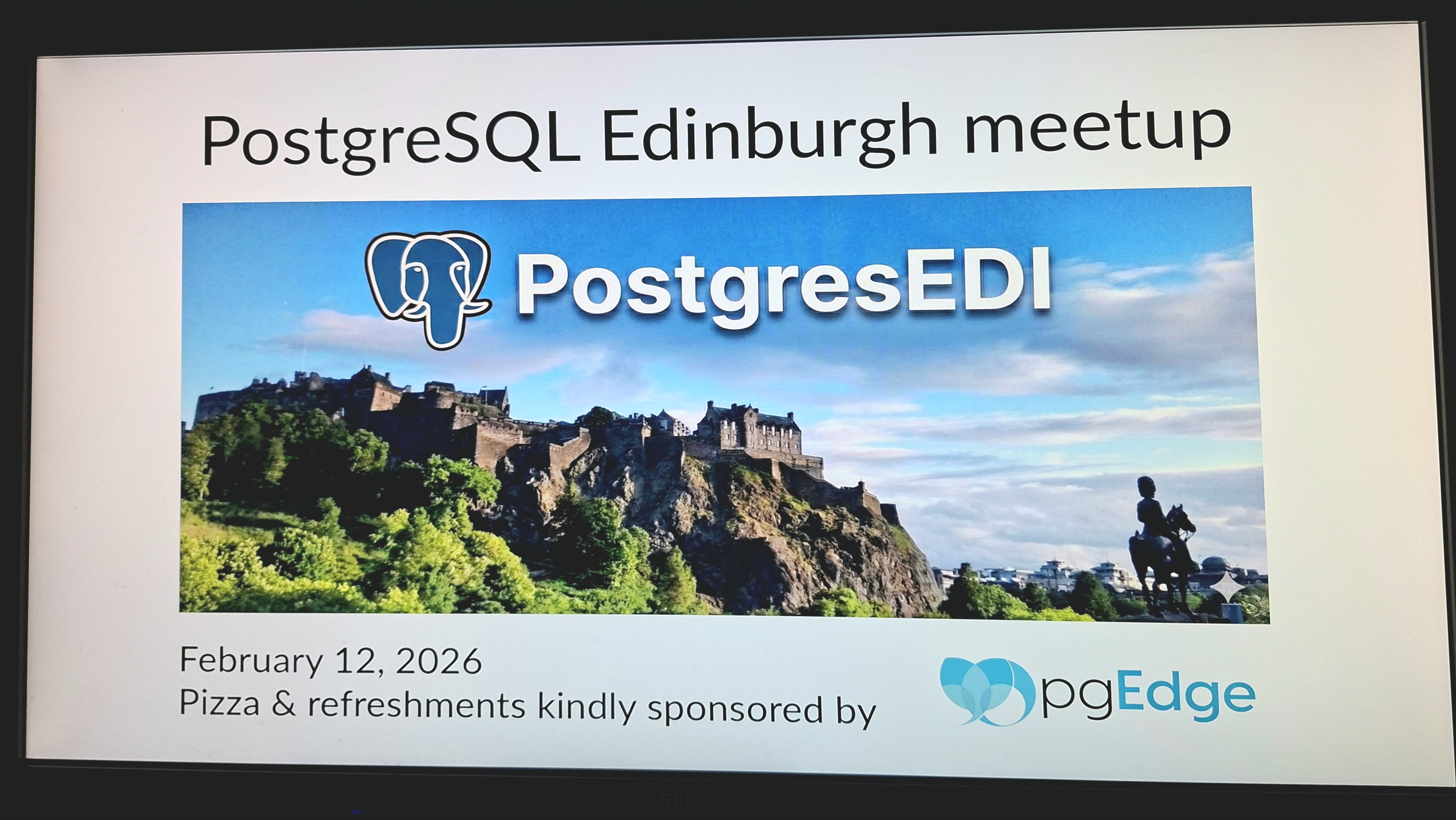 Obligatory title slide Obligatory title slide