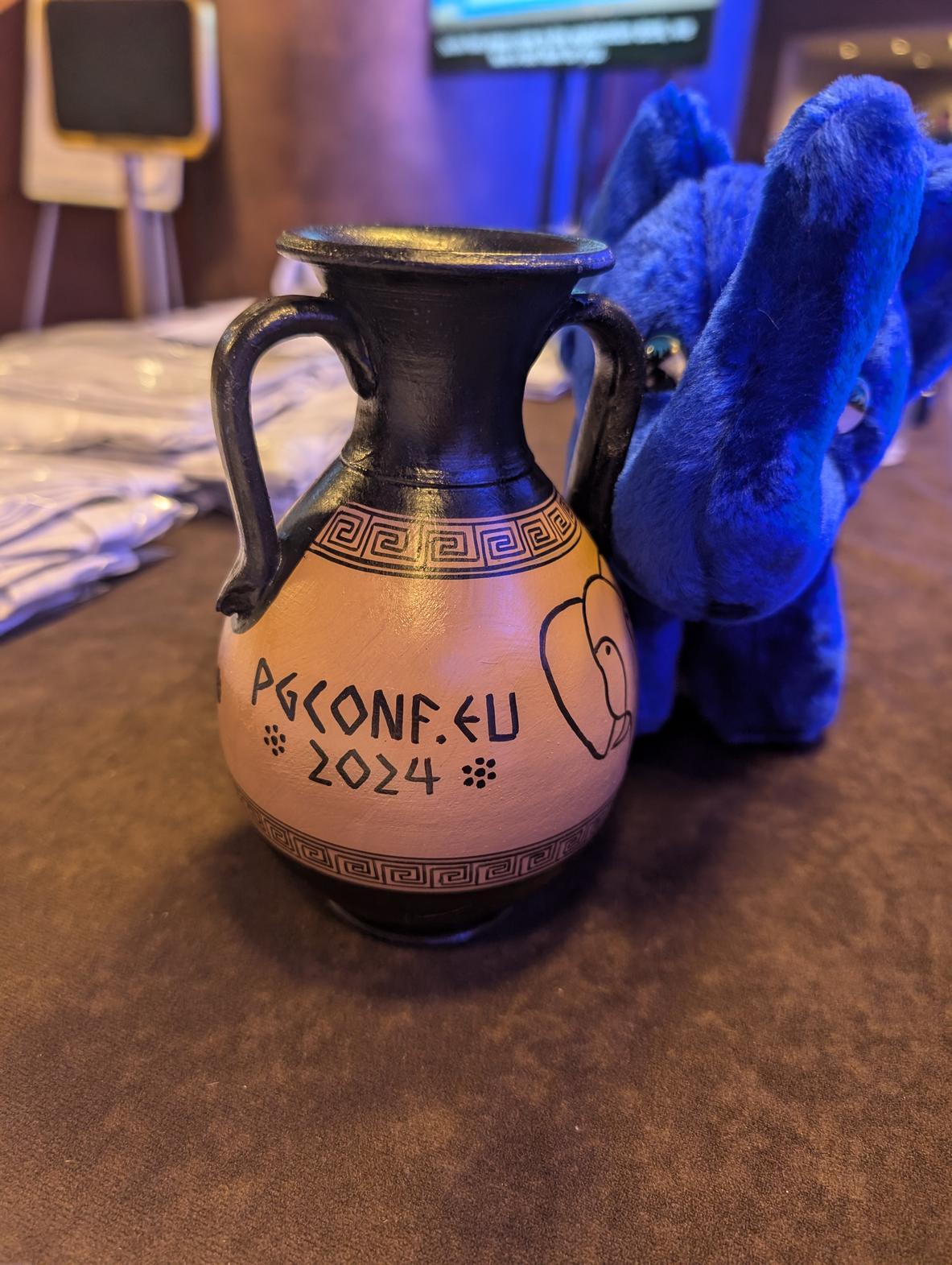 PGConf.EU Athens 2024 speaker gift